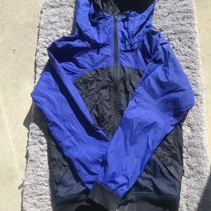 Electric Blue Windbreaker